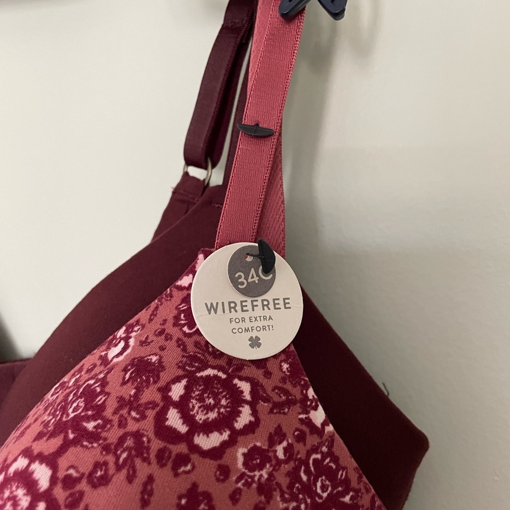 NWT LUCKY BRAND 2-pack wirefree bras size 34C - Picture 2 of 5